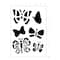 Butterfly Icons Stencils by Craft Smart&#xAE;, 7&#x22; x 10&#x22;